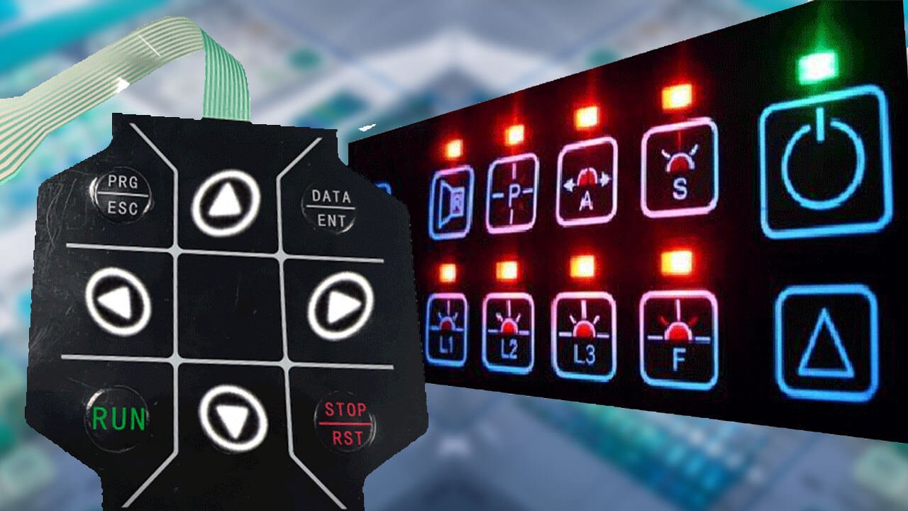 Enhancement of LED Membrane Keypad Features