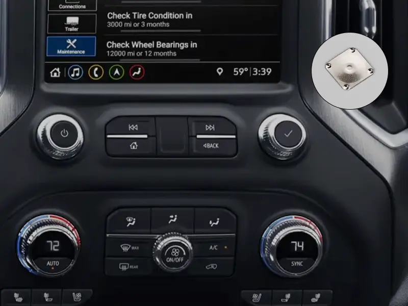 metal domes in automotive