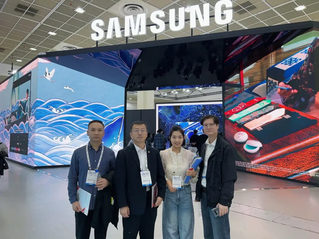 Visited the Korea Electronics Show with Clients