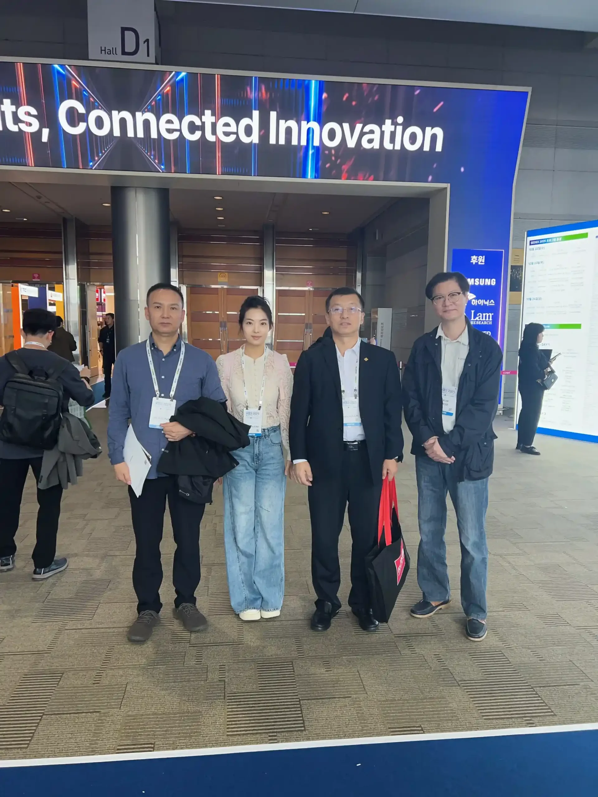 Visited the Korea Electronics Show with Clients