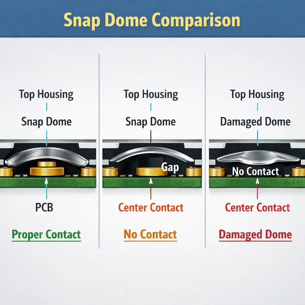 snap dome comparison