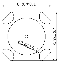 square dome switch drawing